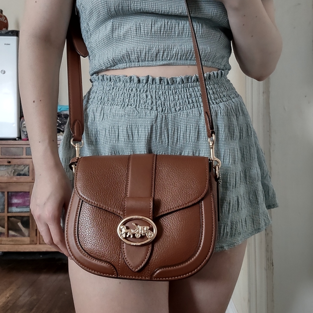 Coach Georgie saddle bag